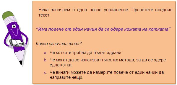 Read text