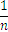 1/n