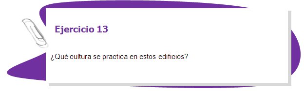 Ejercicio 14

¿Dónde puede encontrar estos famosos edificios? 
